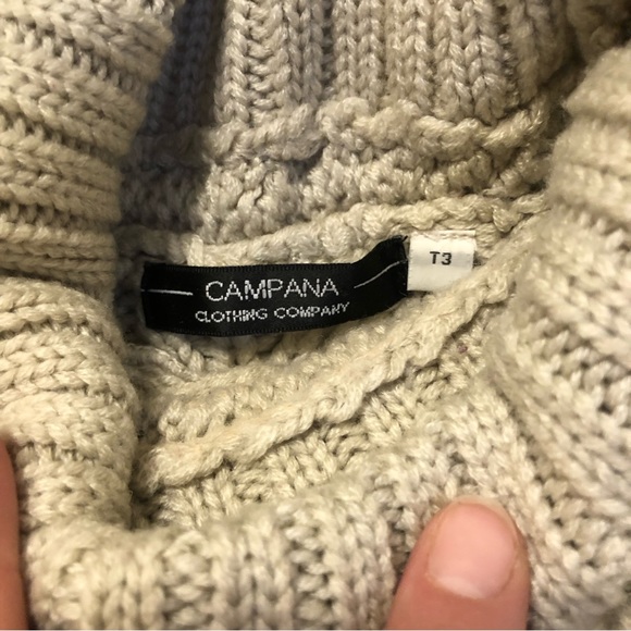 🌲 European cable-knit turtleneck sweater - Picture 8 of 11